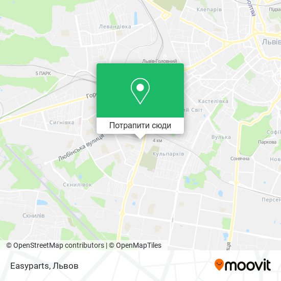 Карта Easyparts