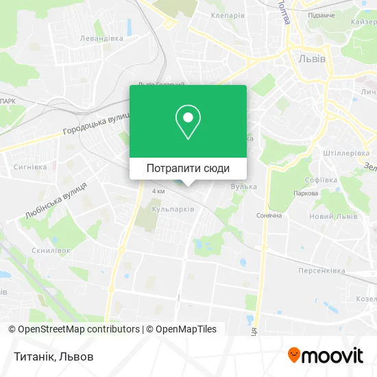 Карта Титанік