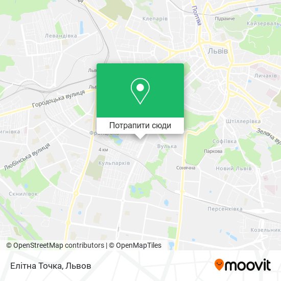Карта Елітна Точка