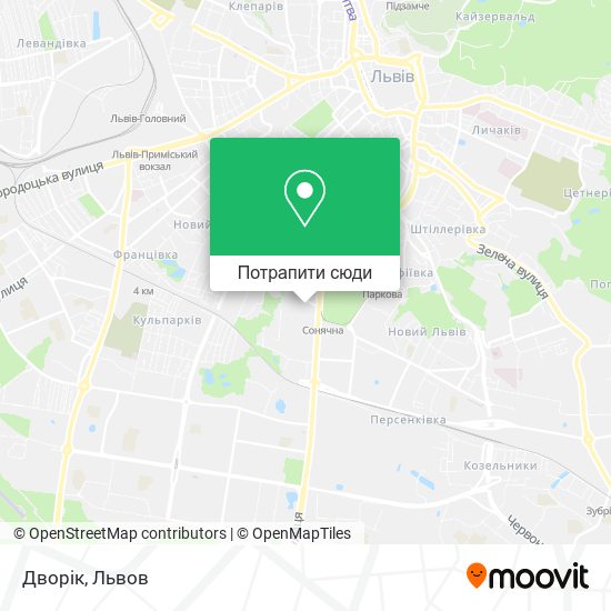 Карта Дворік