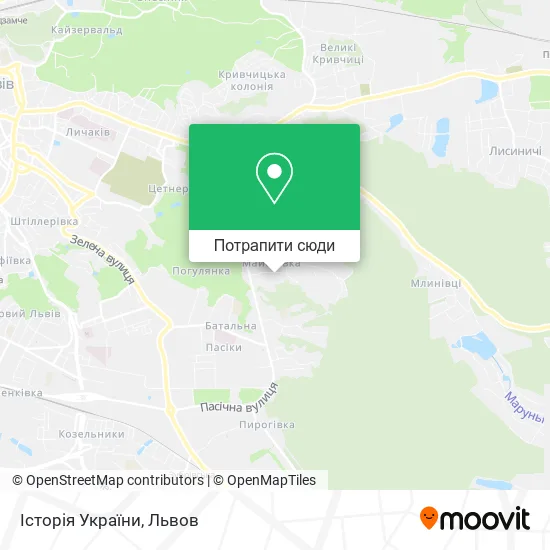 Карта Історія України
