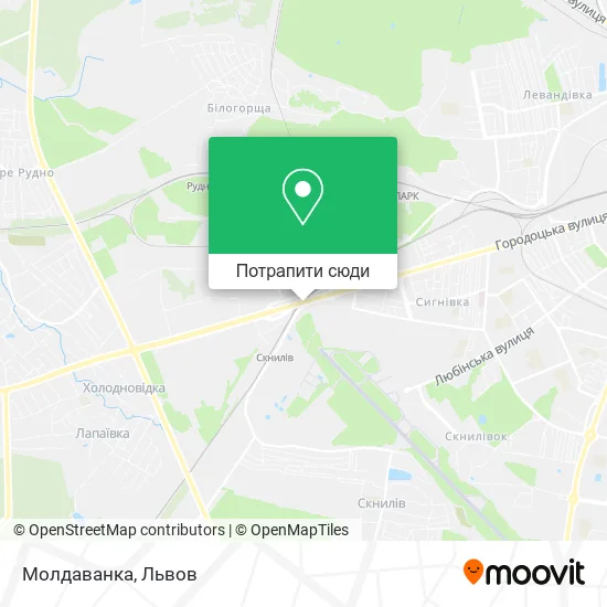 Карта Молдаванка