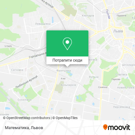 Карта Математика