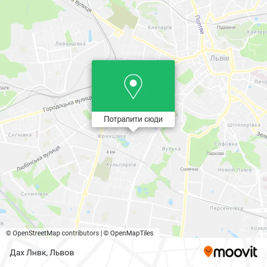 Карта Дах Лнвк
