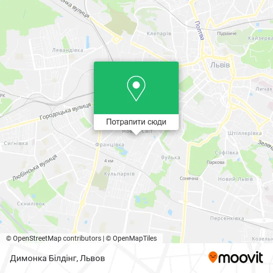 Карта Димонка Білдінг