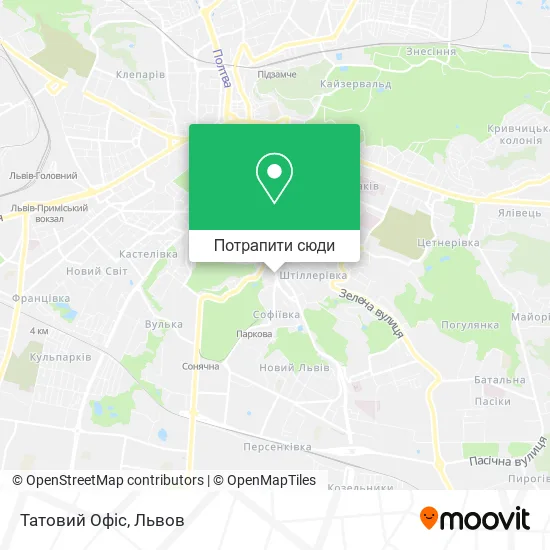 Карта Татовий Офіс