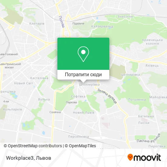 Карта Workplace3