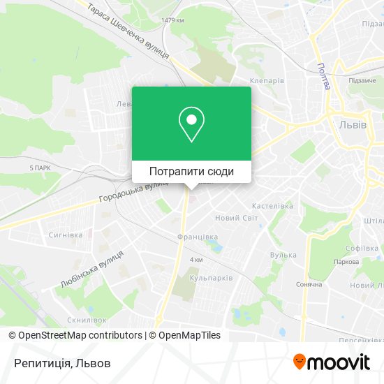 Карта Репитиція