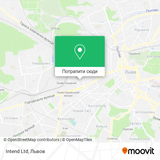 Карта Intend Ltd