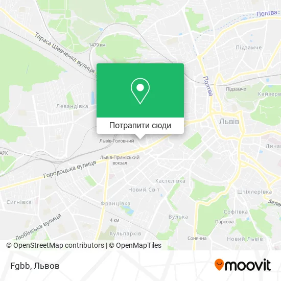 Карта Fgbb