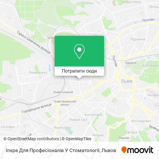 Карта Inspe Для Професіоналів У Стоматології