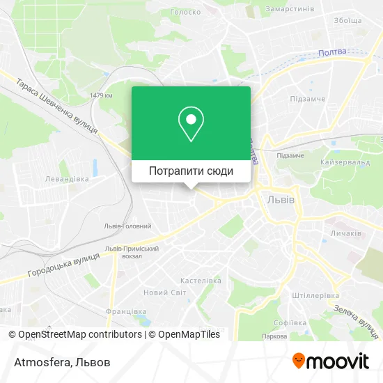 Карта Atmosfera