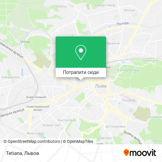 Карта Tetiana