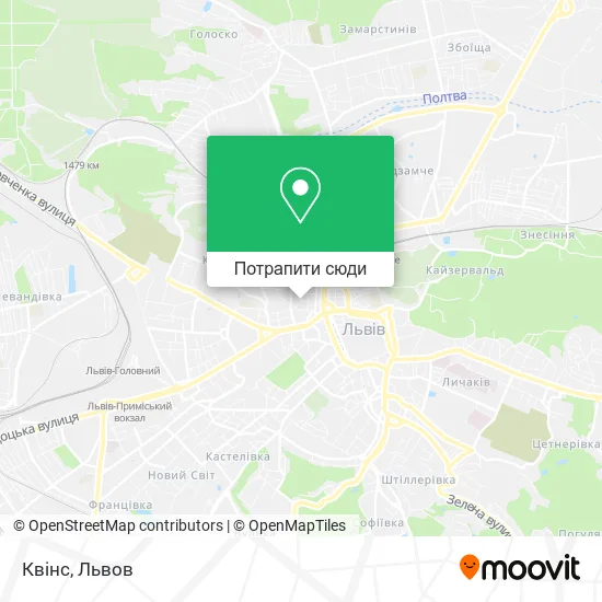 Карта Квінс