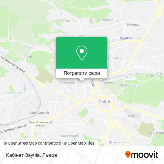 Карта Кабінет Заучів