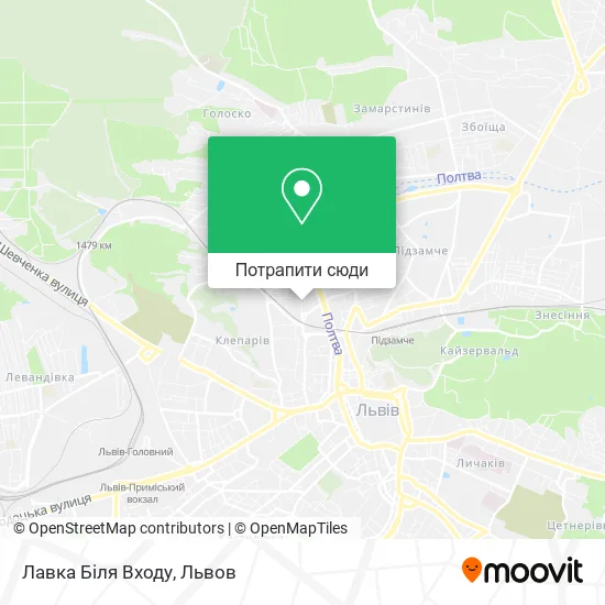 Карта Лавка Біля Входу