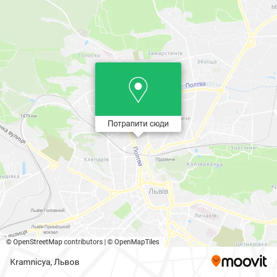 Карта Kramnicya