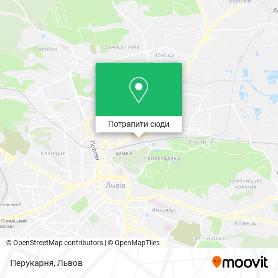Карта Перукарня