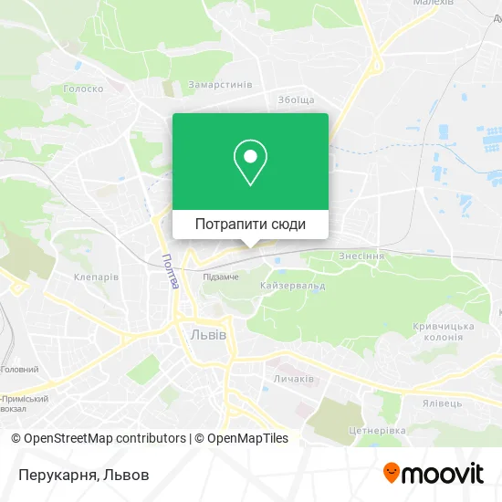 Карта Перукарня