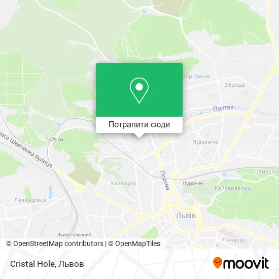 Карта Cristal Hole