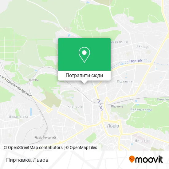 Карта Пиртківка