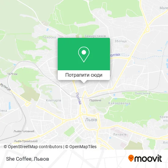 Карта She Coffee