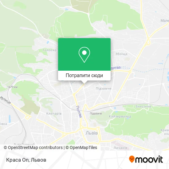 Карта Краса On