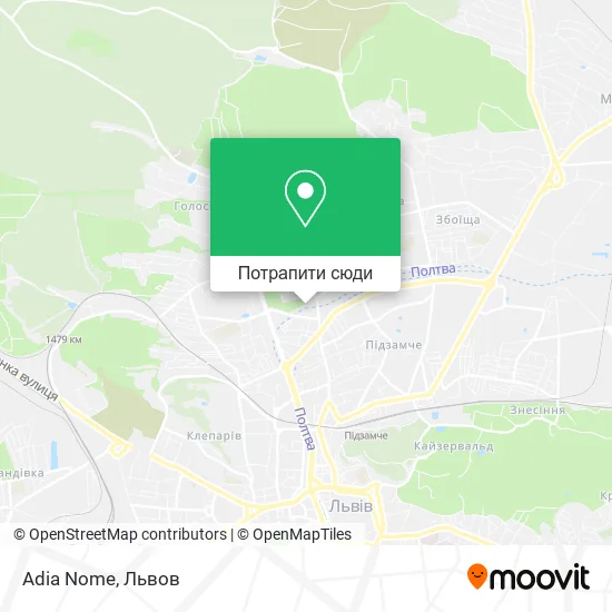 Карта Adia Nome