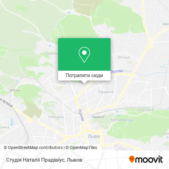 Карта Студія Наталії Прадівіус