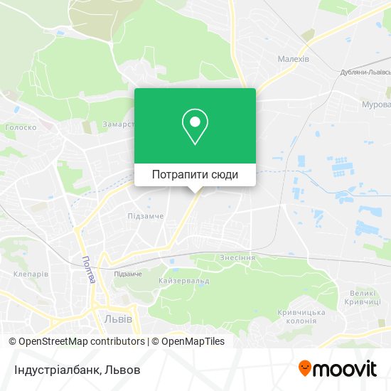 Карта Індустріалбанк