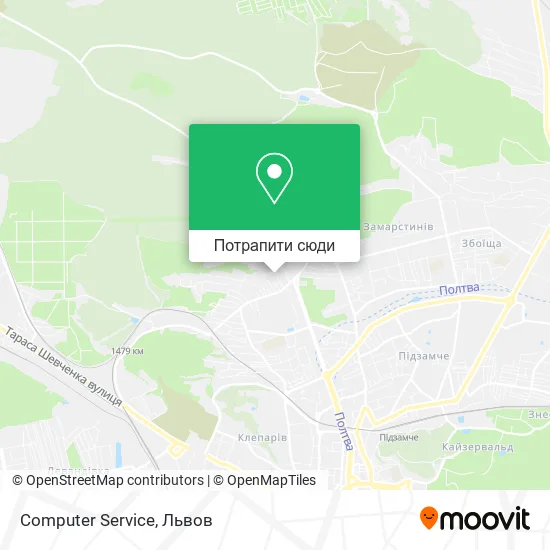 Карта Computer Service