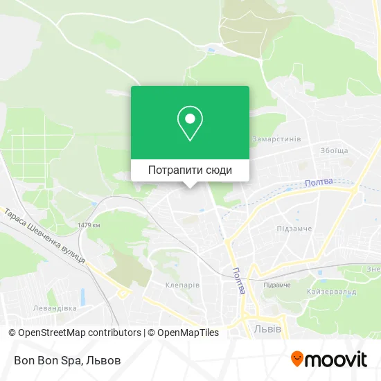 Карта Bon Bon Spa