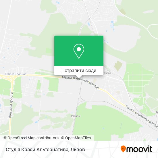 Карта Студія Краси Альтернатива