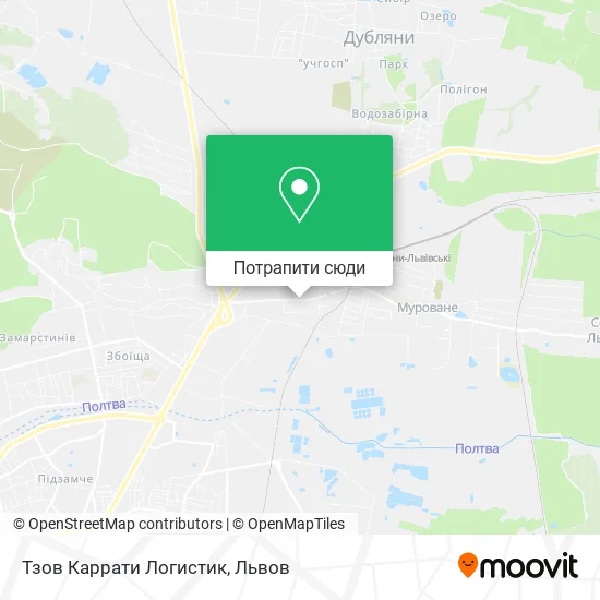 Карта Тзов Каррати Логистик