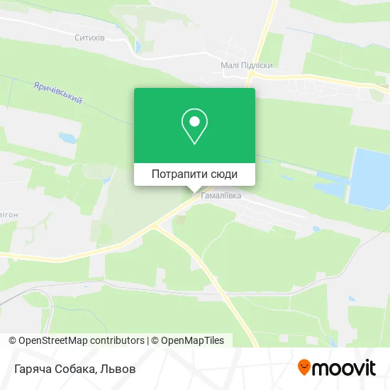 Карта Гаряча Собака