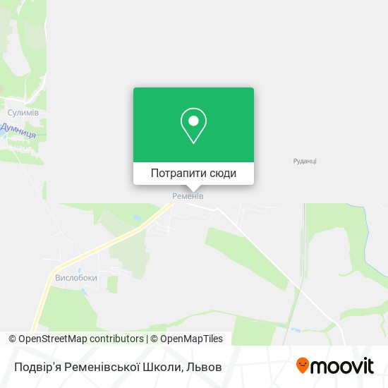 Карта Подвір'я Ременівської Школи