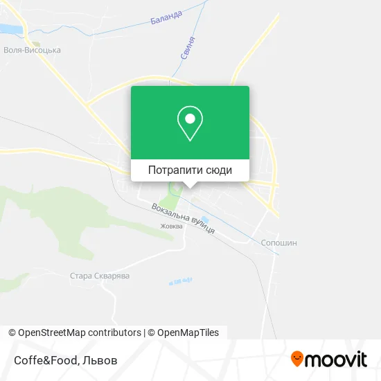 Карта Coffe&Food