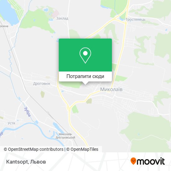 Карта Kantsopt
