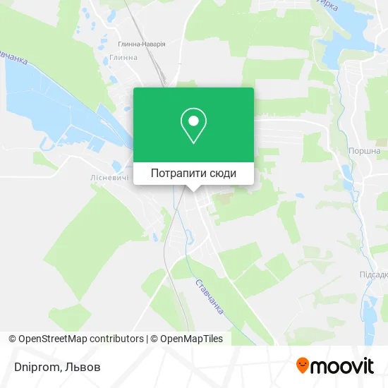 Карта Dniprom