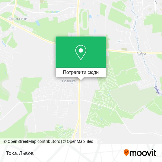 Карта Toka