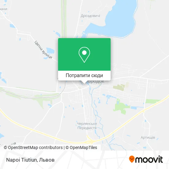 Карта Napoi Tiutiun