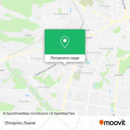 Карта Zhivepivo