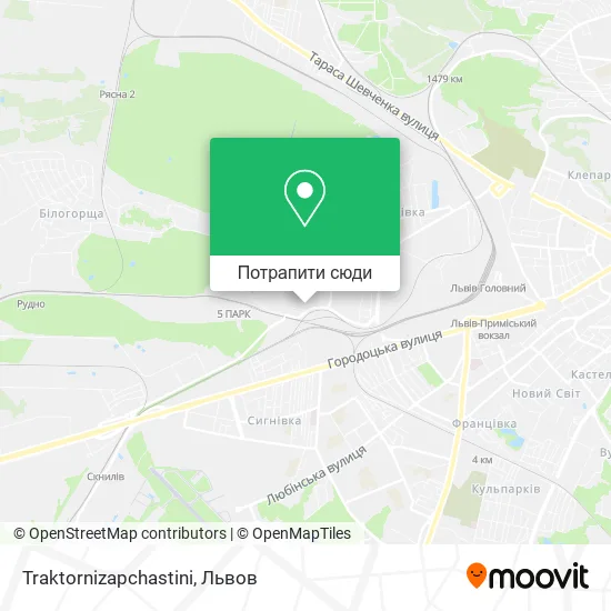 Карта Traktornizapchastini