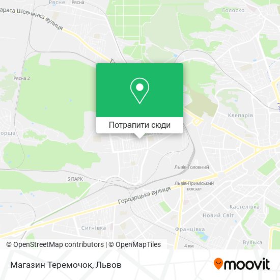 Карта Магазин Теремочок