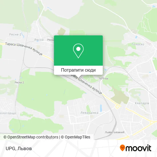 Карта UPG