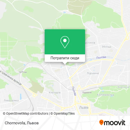 Карта Chornovola