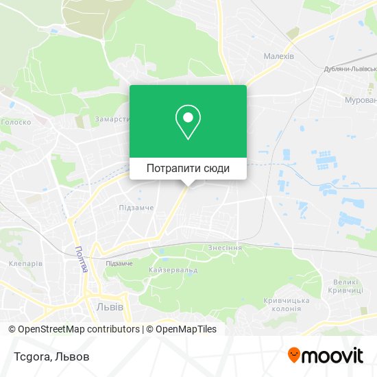 Карта Tcgora