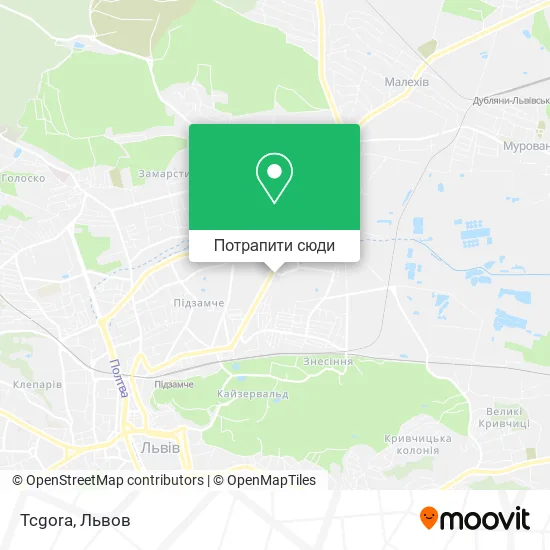Карта Tcgora