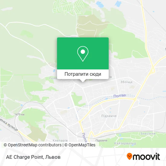 Карта AE Charge Point
