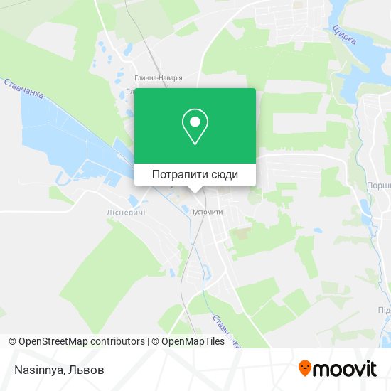 Карта Nasinnya